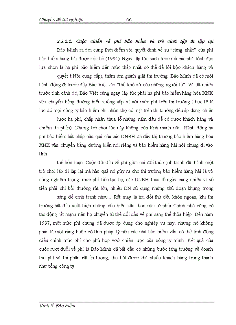 image for page Lý thuyết trò chơi với Bảo Việt và đối thủ cạnh tranh trên thị trường bảo hiểm hàng hóa Xuất nhập khẩu vận chuyển bằng đường biển