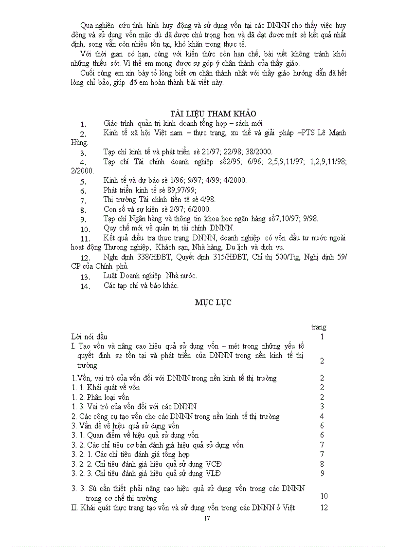 image for page Một số giải pháp tạo vốn và nâng cao hiệu quả sử dụng vốn cho các DNNN ở Việt Nam hiện nay