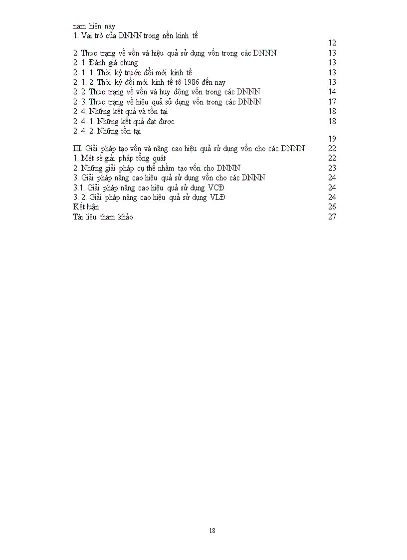 image for page Một số giải pháp tạo vốn và nâng cao hiệu quả sử dụng vốn cho các DNNN ở Việt Nam hiện nay