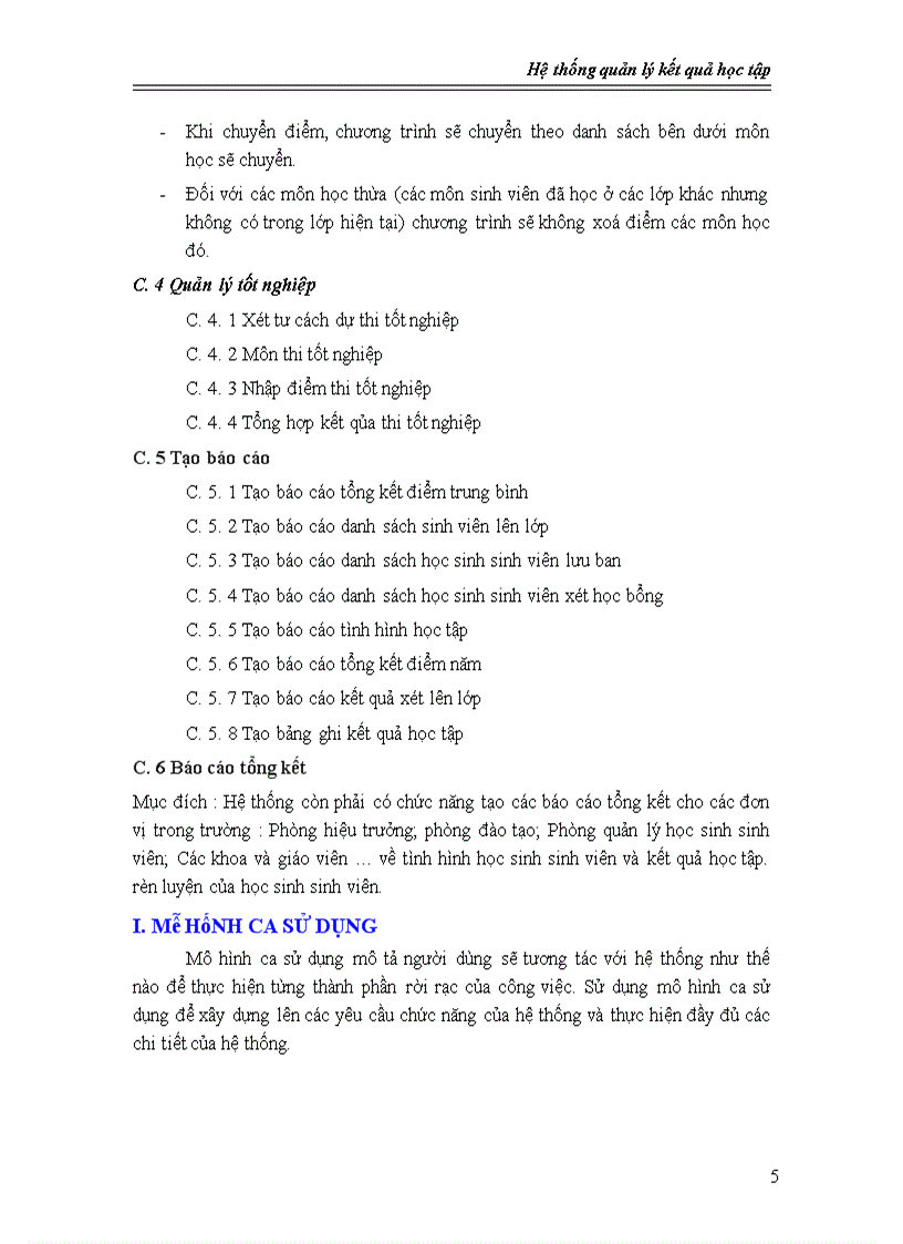 image for page Phân tích và thiết kế hệ thống quản lý kết quả học tập bằng UML