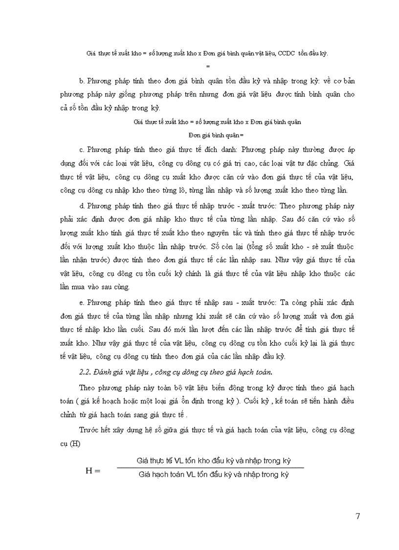 image for page Kế toán nguyên vật liệu, công cụ dụng cụ ở công ty xây dựng Hương Giang-Bộ quốc phòng