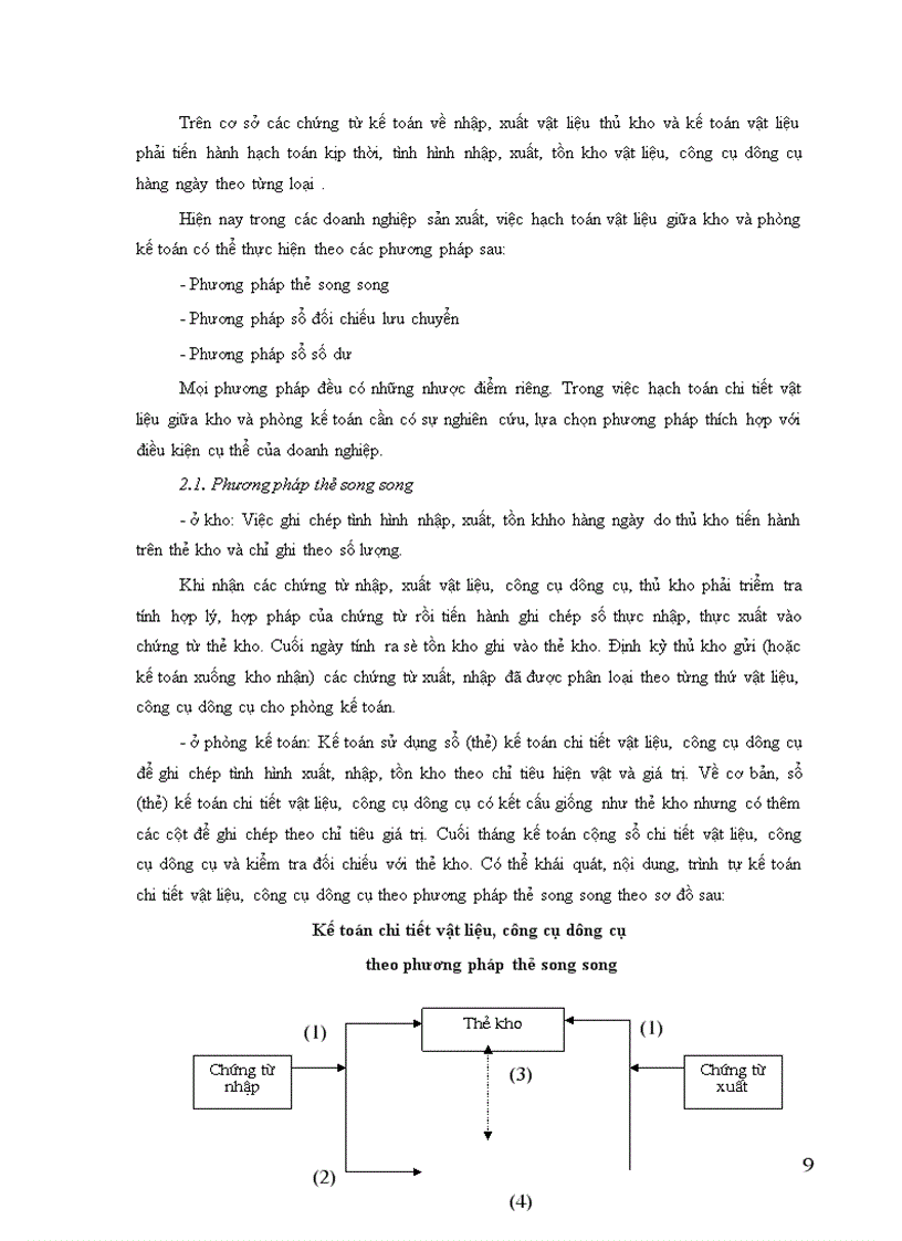 image for page Kế toán nguyên vật liệu, công cụ dụng cụ ở công ty xây dựng Hương Giang-Bộ quốc phòng