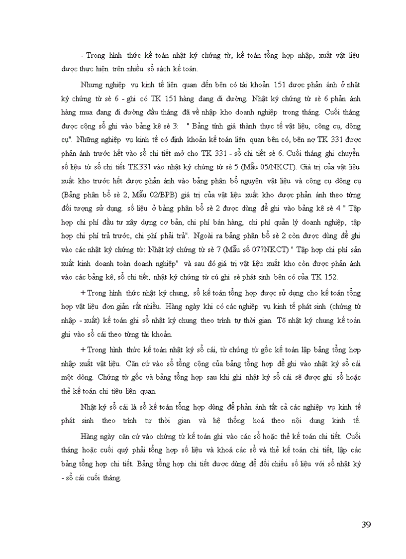 image for page Kế toán nguyên vật liệu, công cụ dụng cụ ở công ty xây dựng Hương Giang-Bộ quốc phòng