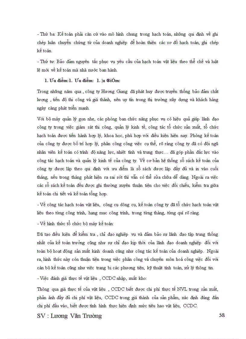 image for page Kế toán nguyên vật liệu, công cụ dụng cụ ở công ty xây dựng Hương Giang-Bộ quốc phòng