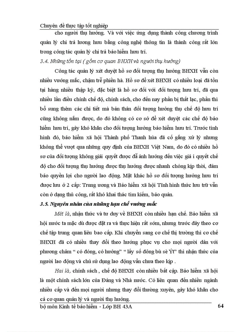 image for page Bàn về công tác chi trả chế độ hưu trí ở Thành phố Thanh hoá thực trạng và giải pháp