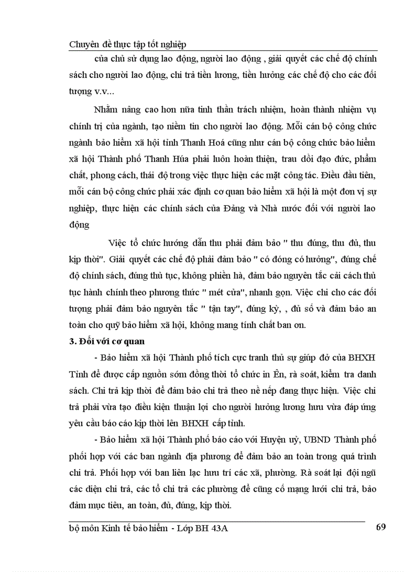 image for page Bàn về công tác chi trả chế độ hưu trí ở Thành phố Thanh hoá thực trạng và giải pháp