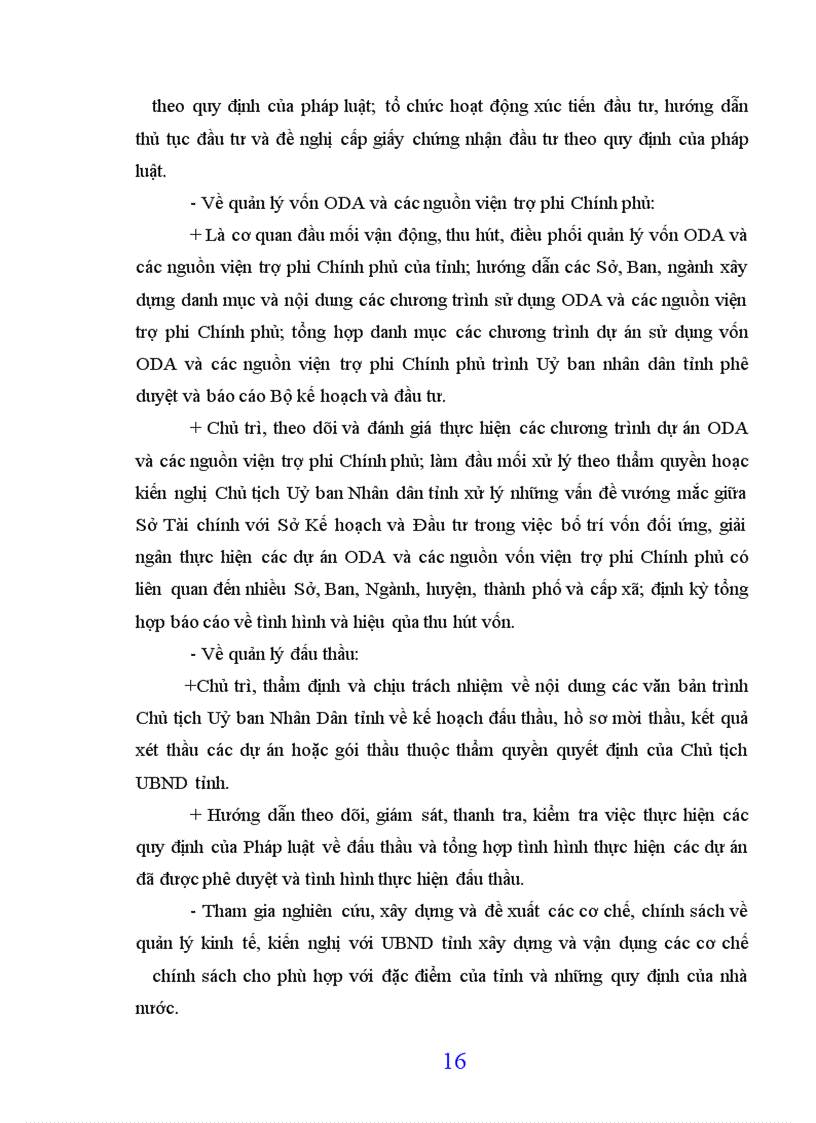 image for page Kết quả hoạt động và những vấn đề đặt ra của Sở Kế hoạch và Đầu tư tỉnh Thái Bình.