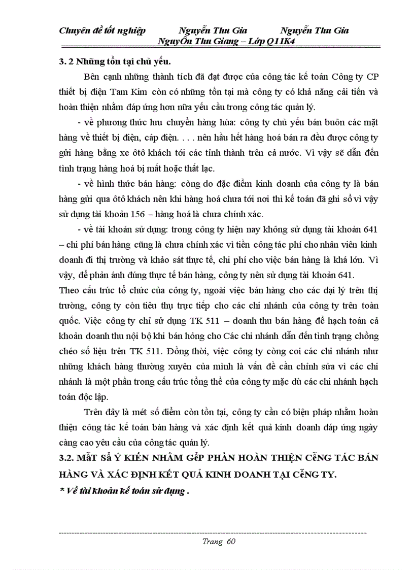 image for page Hoàn thiện công tác kế toán bán hàng và xác định kết quả kinh doanh tại Công ty Cổ phần Thiết bị điện Tam Kim