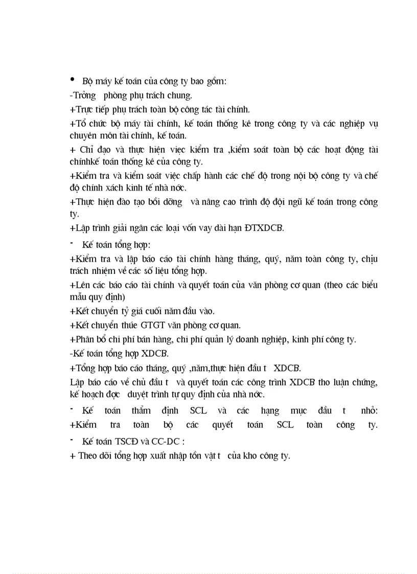 image for page Công tác kế toán tổng hợp và chi tiết tại Công ty Cổ Phần thép vật tư kim khí