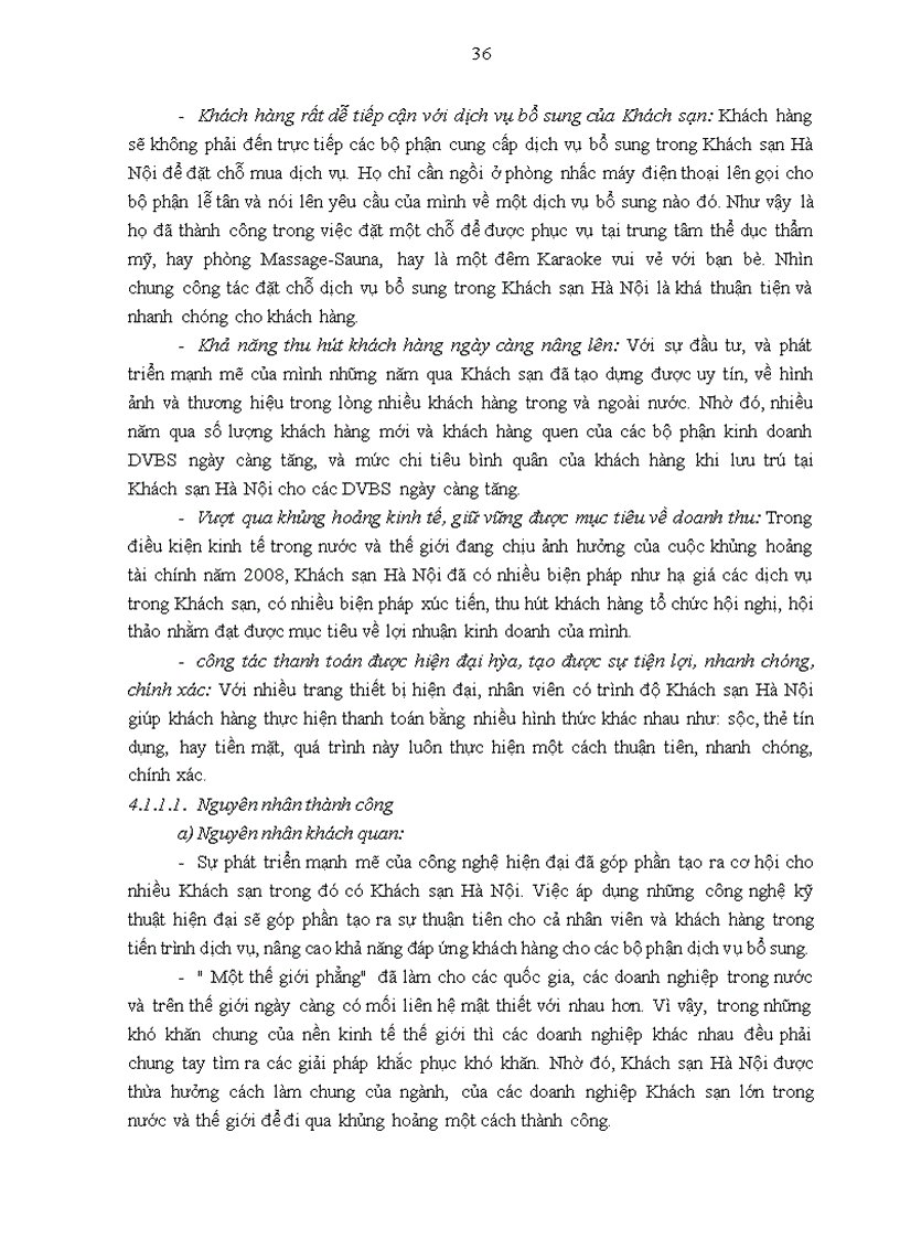 image for page Giải pháp nâng cao chất lượng dịch vụ bổ sung tại Khách sạn Hà Nội