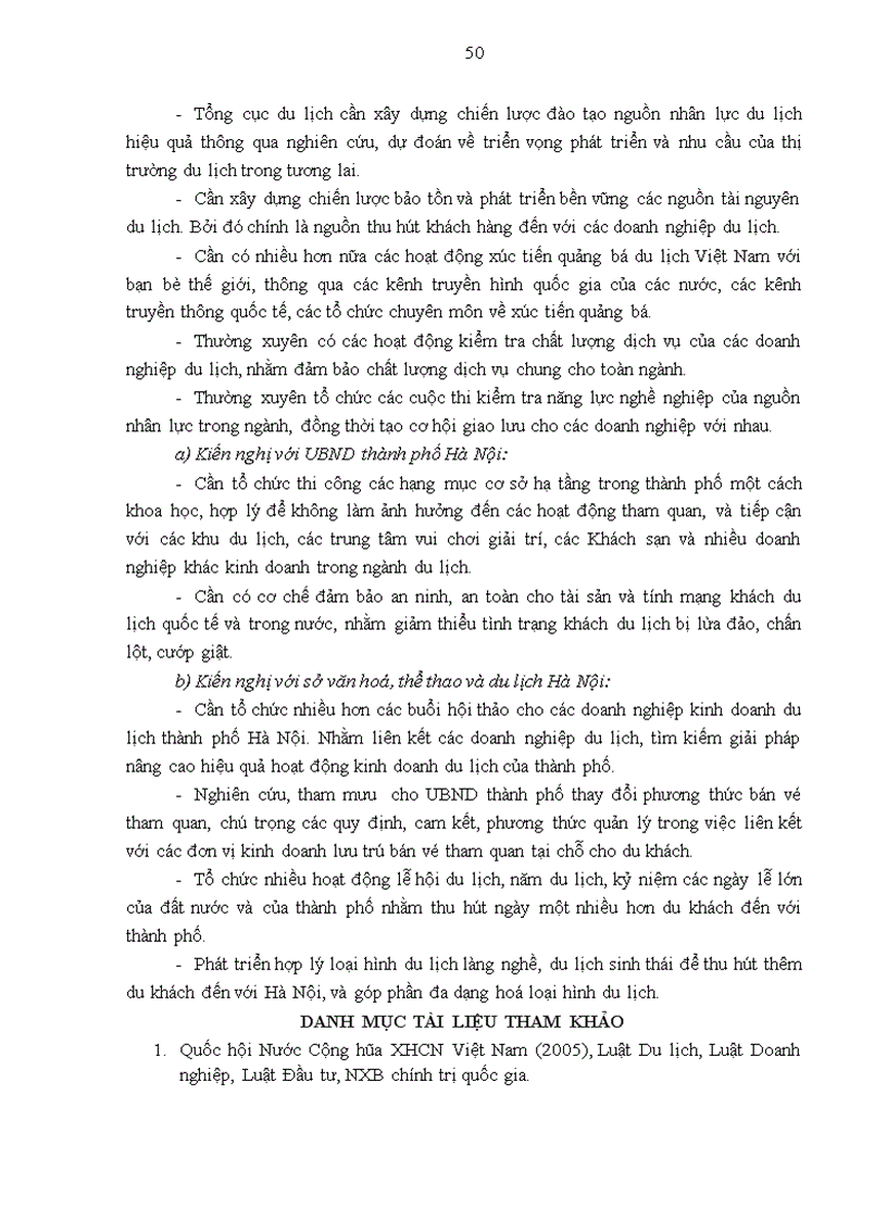 image for page Giải pháp nâng cao chất lượng dịch vụ bổ sung tại Khách sạn Hà Nội