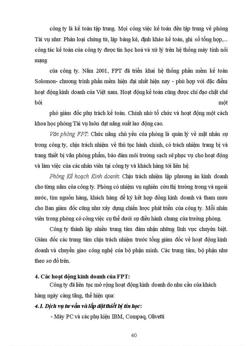 image for page Hoạt động nhập khẩu máy vi tính và phụ kiện máy vi tính của công ty FPT: Thực trạng và giải pháp