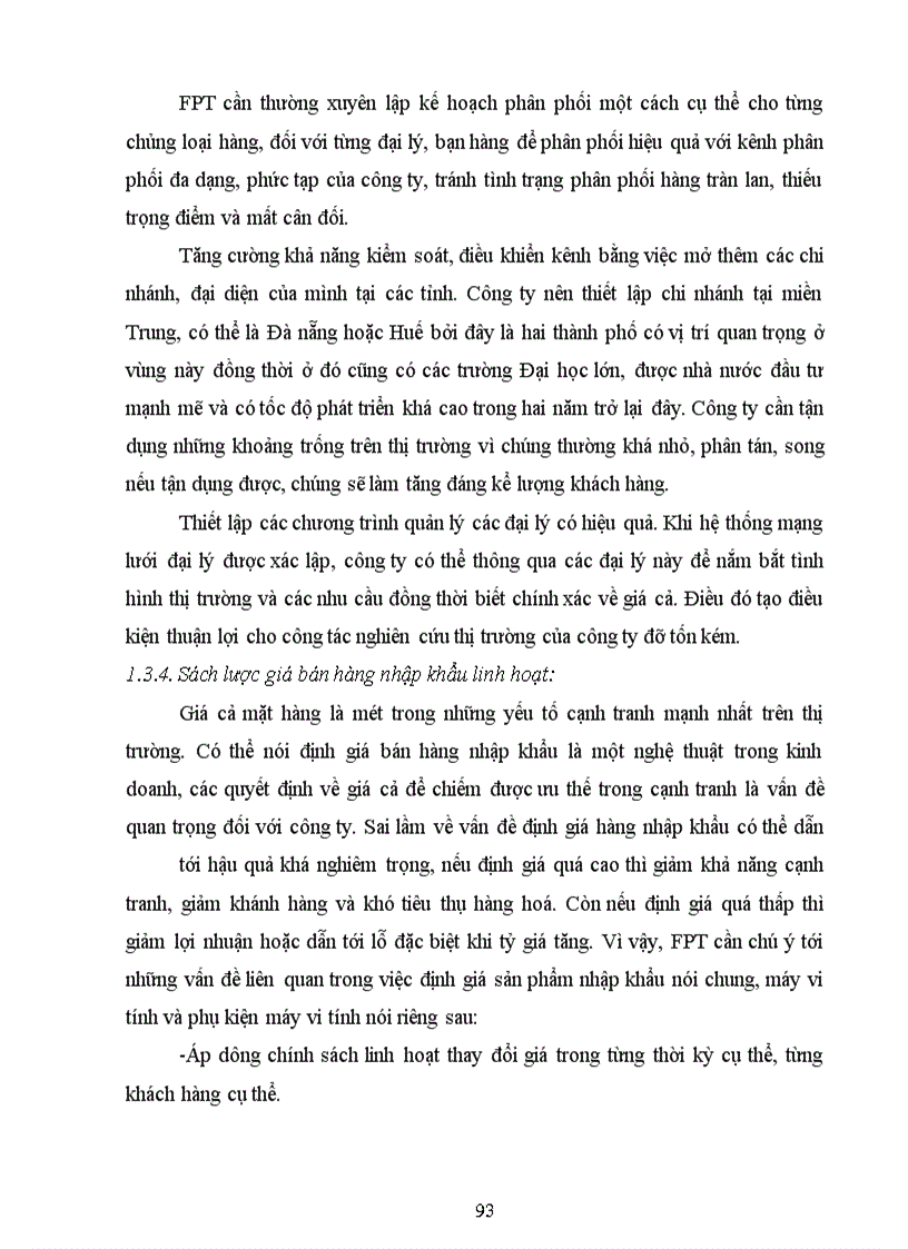 image for page Hoạt động nhập khẩu máy vi tính và phụ kiện máy vi tính của công ty FPT: Thực trạng và giải pháp