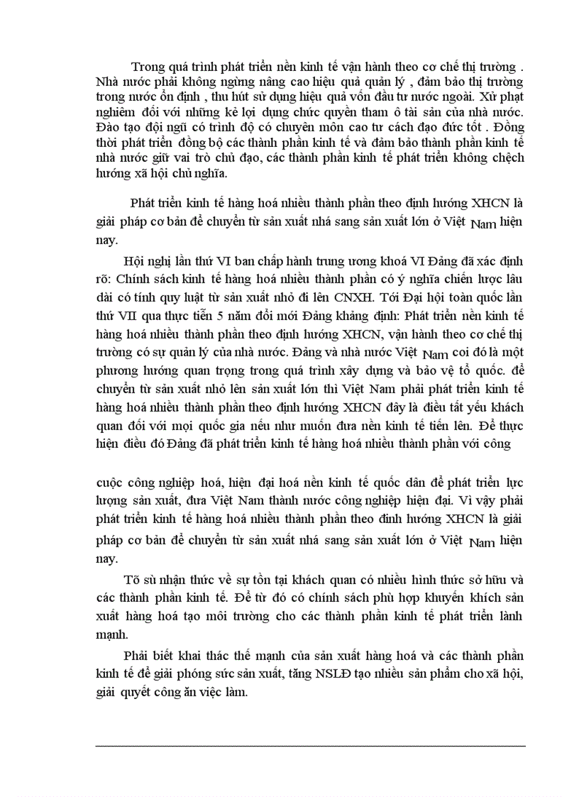 image for page Nhân tố và giải pháp khắc phục khó khăn và phát triển nền kinh tế nhiều thành phần theo định hướng xhcn.
