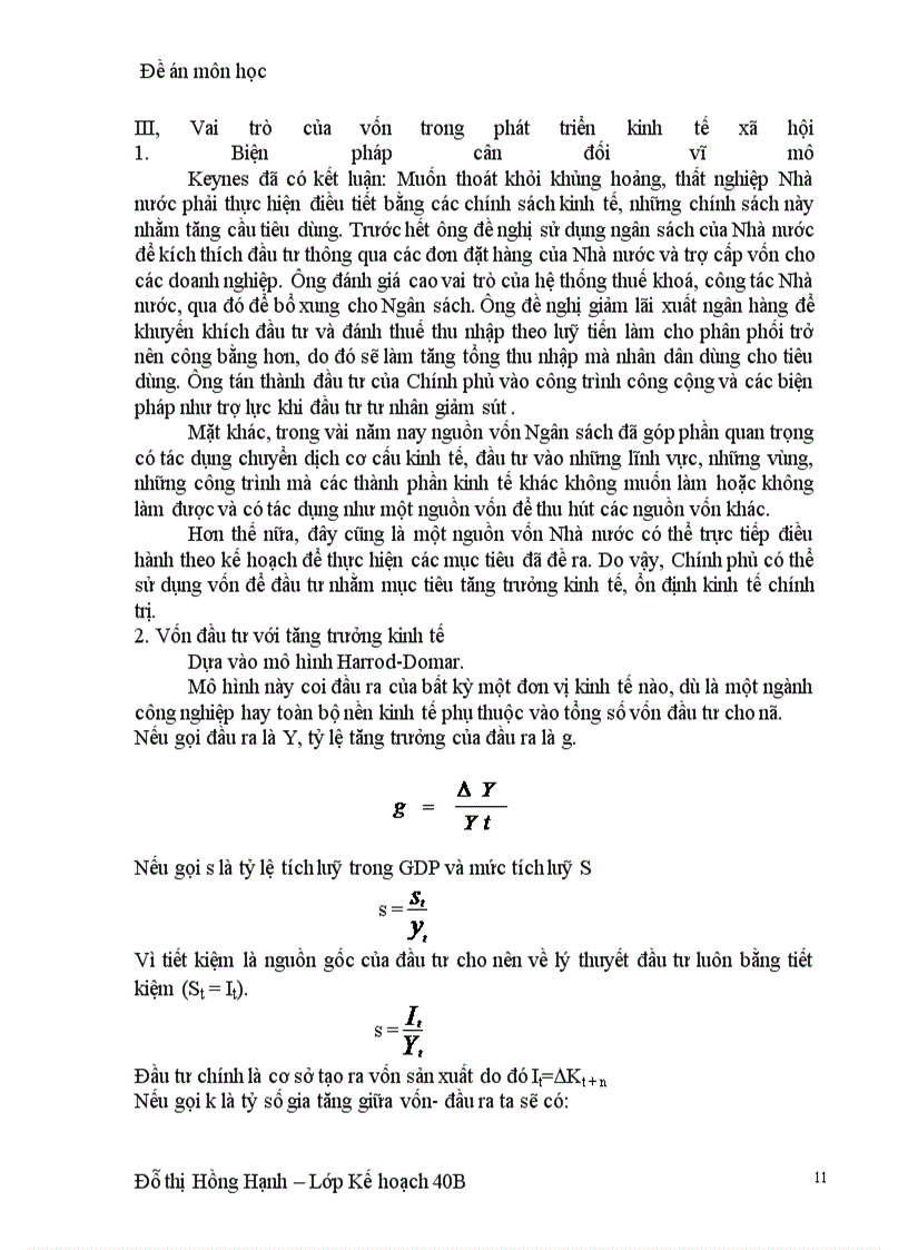 image for page Kế hoạch huy động vốn đầu tư và giải pháp huy động
