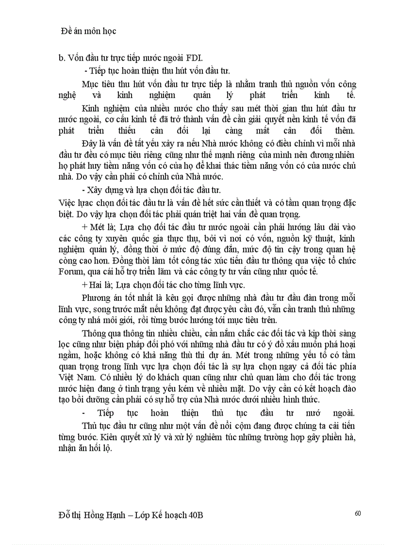 image for page Kế hoạch huy động vốn đầu tư và giải pháp huy động