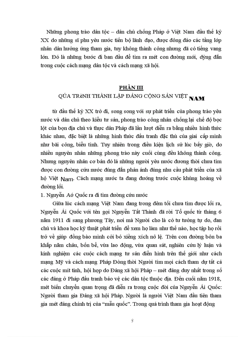 image for page Công lao to lớn của l•nh tụ nguyễn ái quốc trong quá trình vận động thành lập đảng cộng sản việtnam