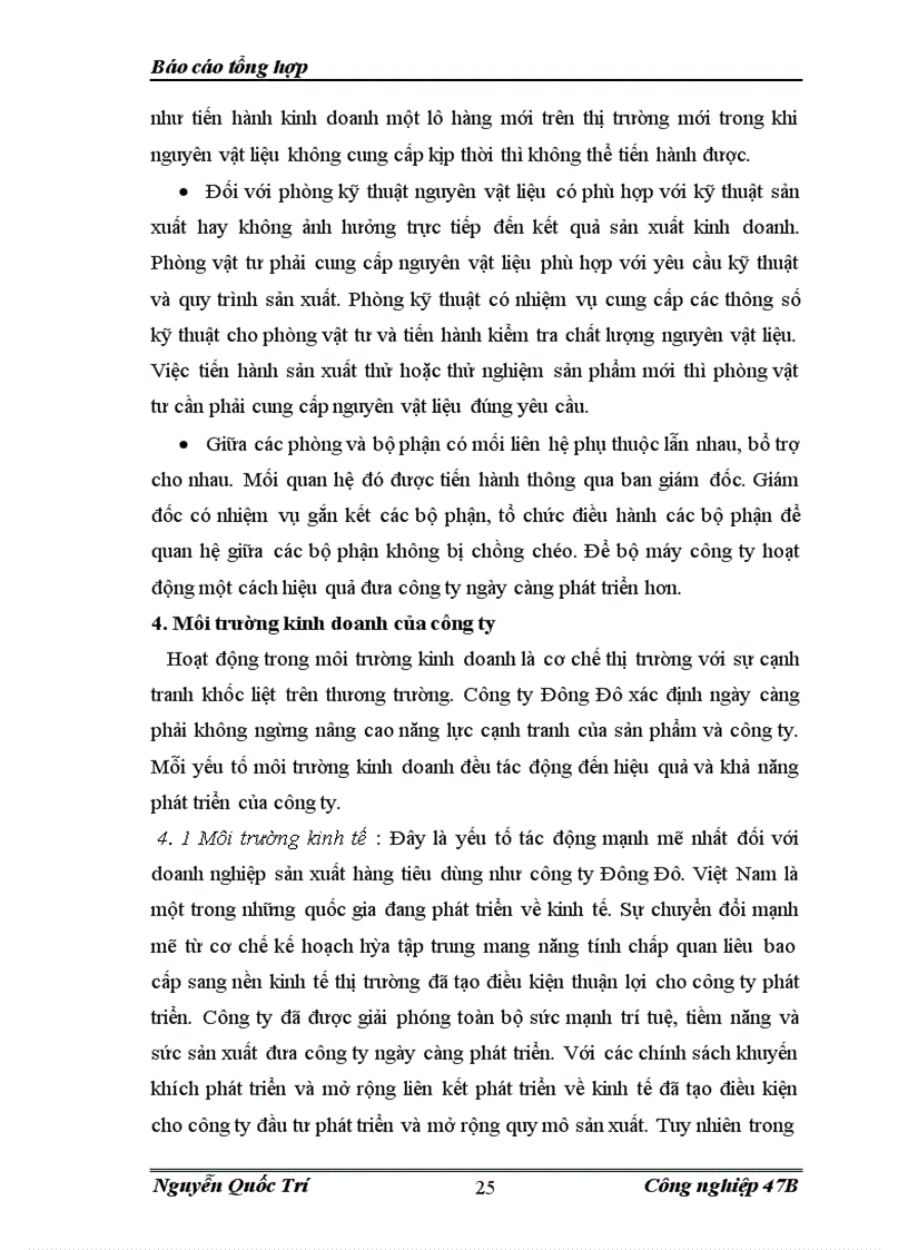 image for page Báo cáo thực tập tại công ty TNHH Đông Đô