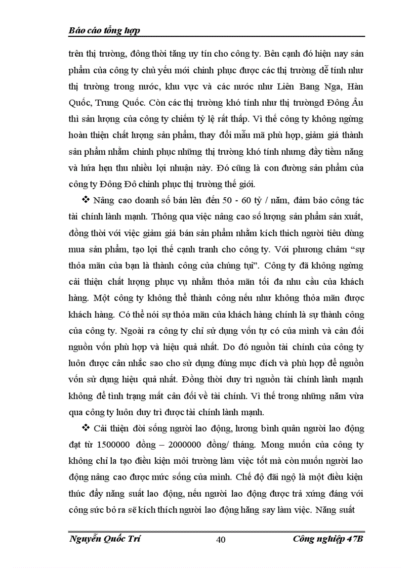 image for page Báo cáo thực tập tại công ty TNHH Đông Đô