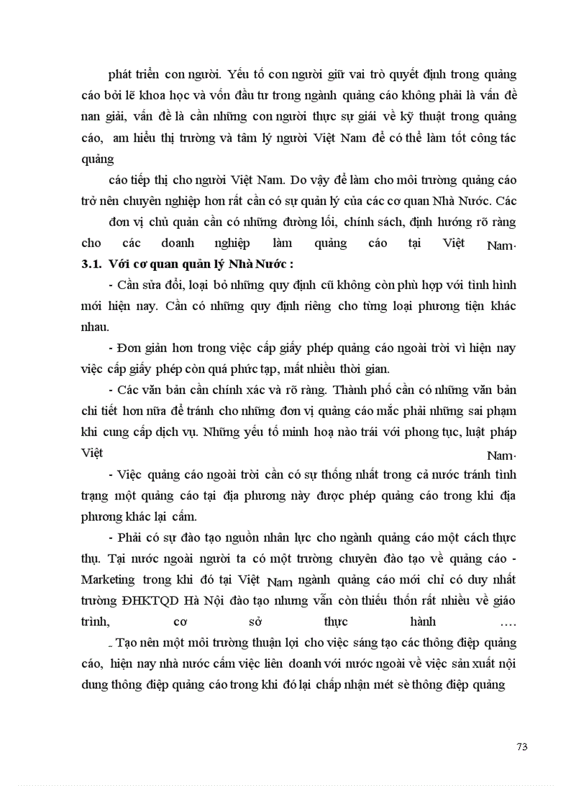 image for page Các giải pháp chủ yếu nhằm nâng cao khả năng cạnh tranh trong việc thiết kế thông điệp quảng cáo ngoài trời tại Công ty Quảng Cáo Trẻ Hà Nội