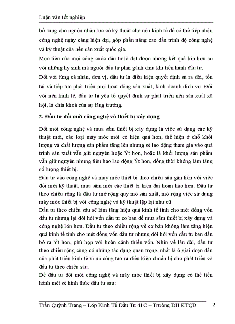 image for page Hoàn thiện công tác lập và quản lý dự án đầu tư đổi mới công nghệ và thiết bị xây dựng