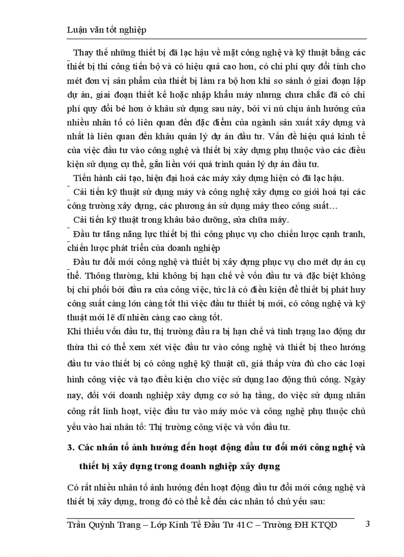 image for page Hoàn thiện công tác lập và quản lý dự án đầu tư đổi mới công nghệ và thiết bị xây dựng