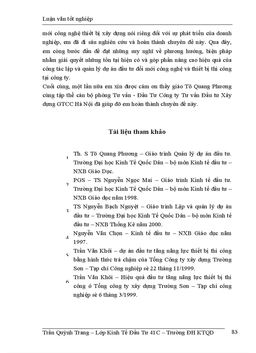 image for page Hoàn thiện công tác lập và quản lý dự án đầu tư đổi mới công nghệ và thiết bị xây dựng