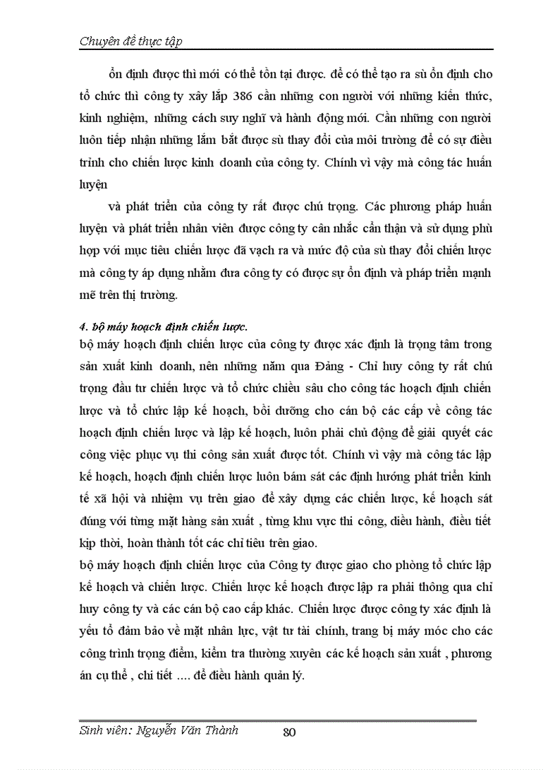 image for page Chiến lược kinh doanh của Công ty xây lắp 386 - Bộ Quốc Phòng