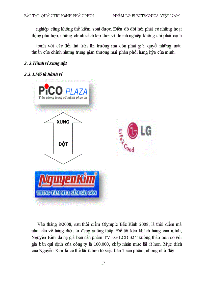 image for page Giải pháp duy trì và nâng cao hiệu quả quản lý hoạt động của kênh phân phối tại công ty điện tử LGE Việt Nam