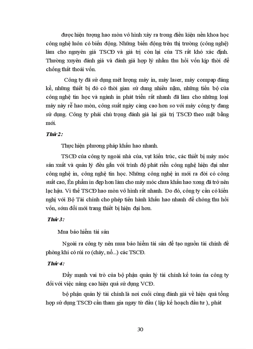 image for page Một số biện pháp quản lý vốn cố định nhằm nâng cao hiệu quả sử dụng vốn cố định tại Công ty in Công Đoàn
