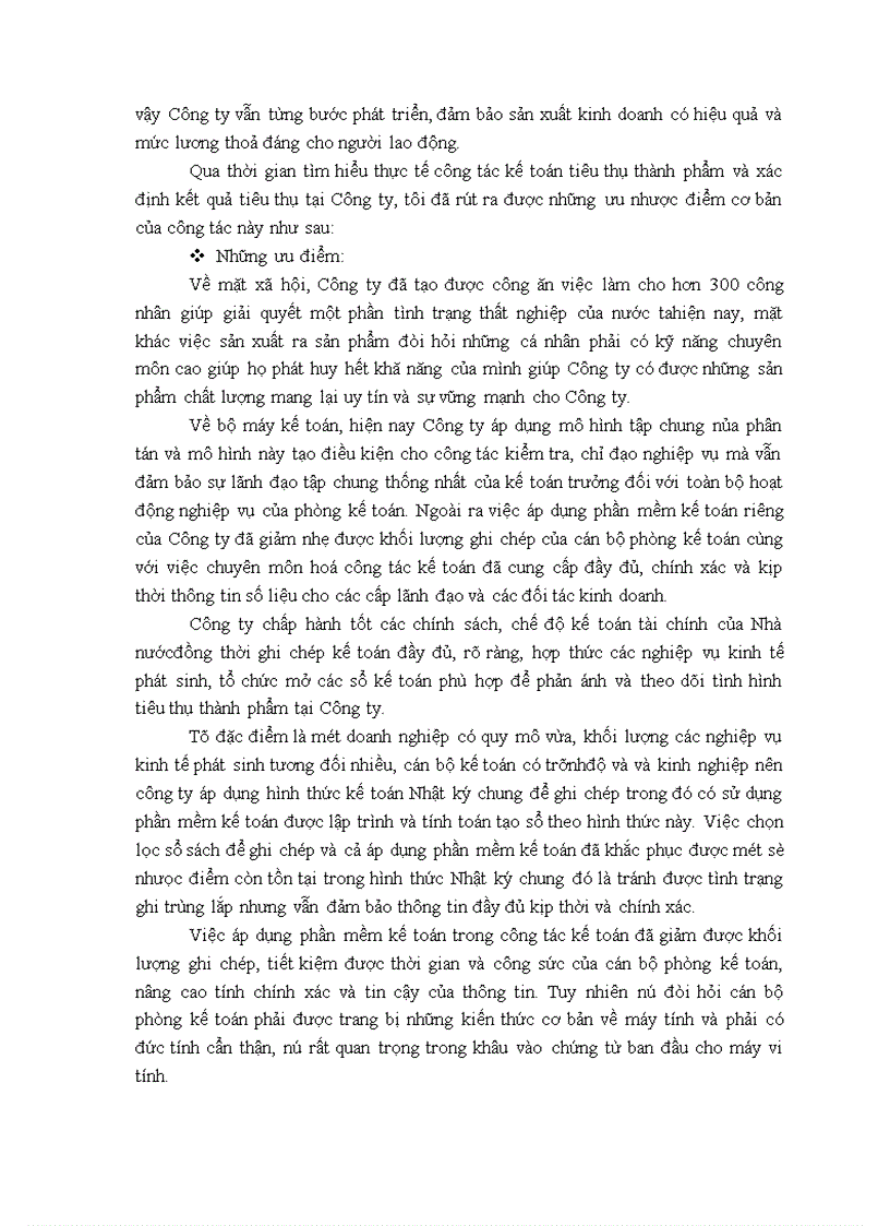 image for page Hoàn thiện kế toán tiêu thụ thành phẩm và xác định kết quả tiêu thụ thành phẩm tại công ty TNHH