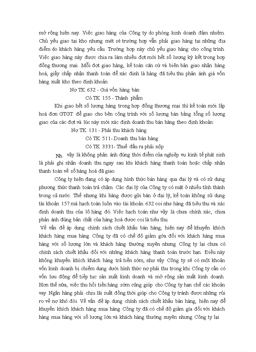 image for page Hoàn thiện kế toán tiêu thụ thành phẩm và xác định kết quả tiêu thụ thành phẩm tại công ty TNHH