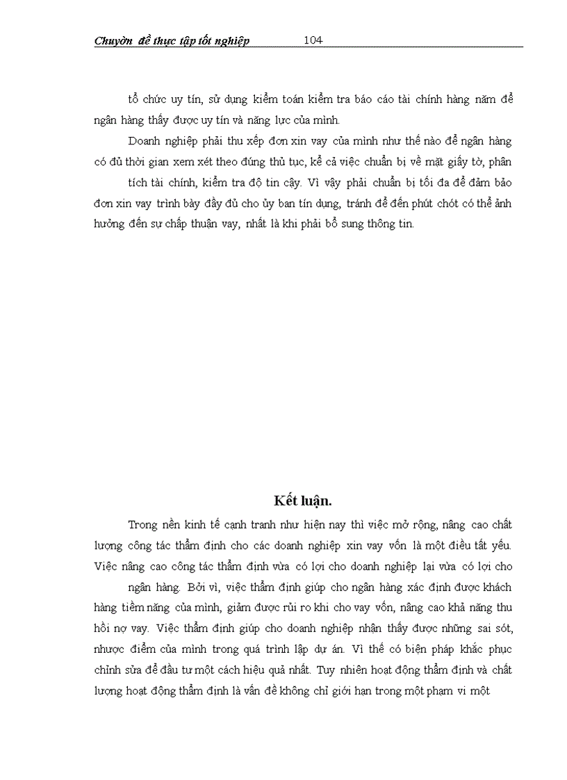 image for page Thực trạng công tác thẩm định khả năng trả nợ của khách hàng vay vốn trung và dài hạn tại sở giao dịch ngân hàng ngoại thương việt nam