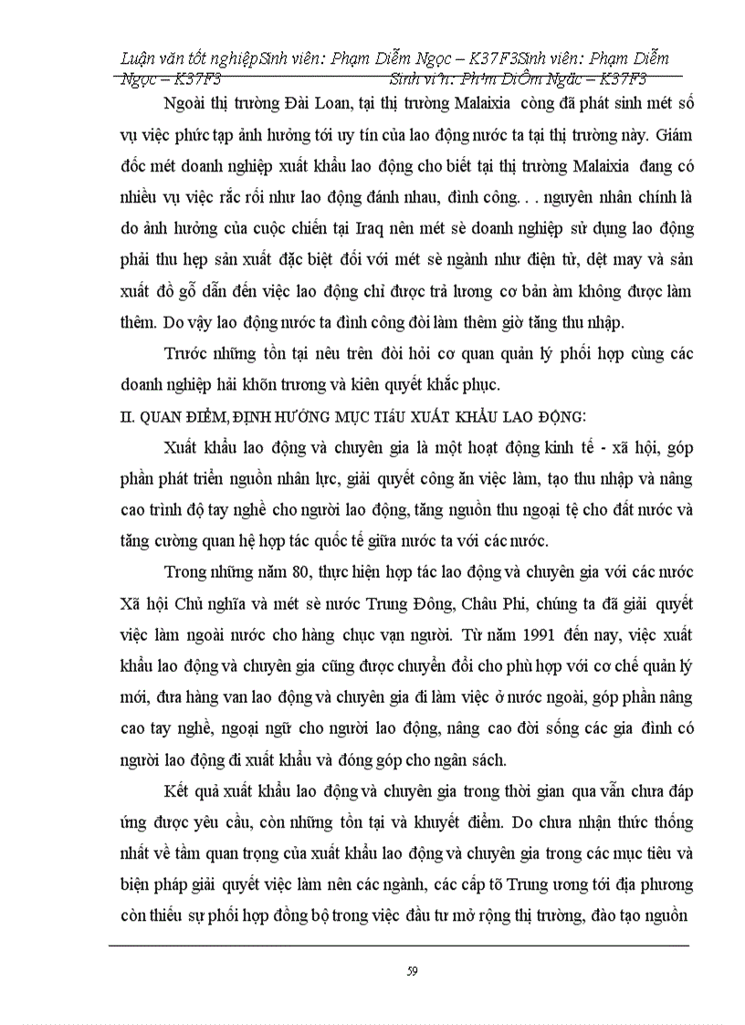 image for page Thực trạng và giải pháp thúc đẩy xuất khẩu lao động sang Đài Loan của Công ty cổ phần Đầu tư và Thương mại