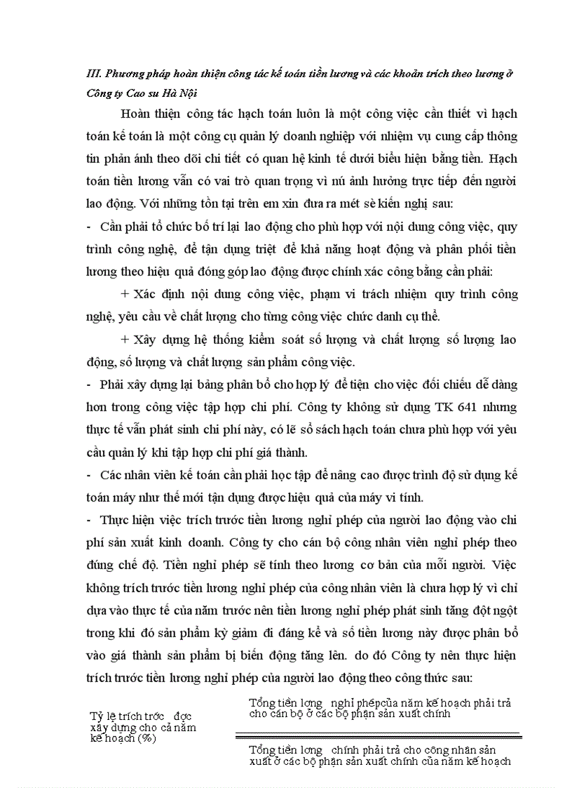 image for page Kế toán tiền lương và các khoản trích theo lương theo lương tại Công ty Cao su Hà Nội