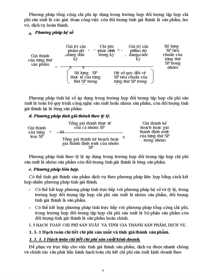 image for page Kế toán chi phí sản xuất và tính giá thành sản phẩm tại Công ty Tân Việt