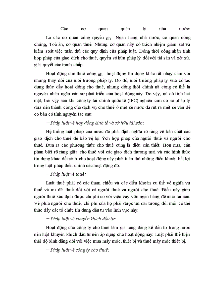 image for page Giải pháp hoàn thiện và phát triển hoạt động cho thuê tài chính tại công ty cho thuê tài chính - Ngân hàng đầu tư và phát triển Việt Nam