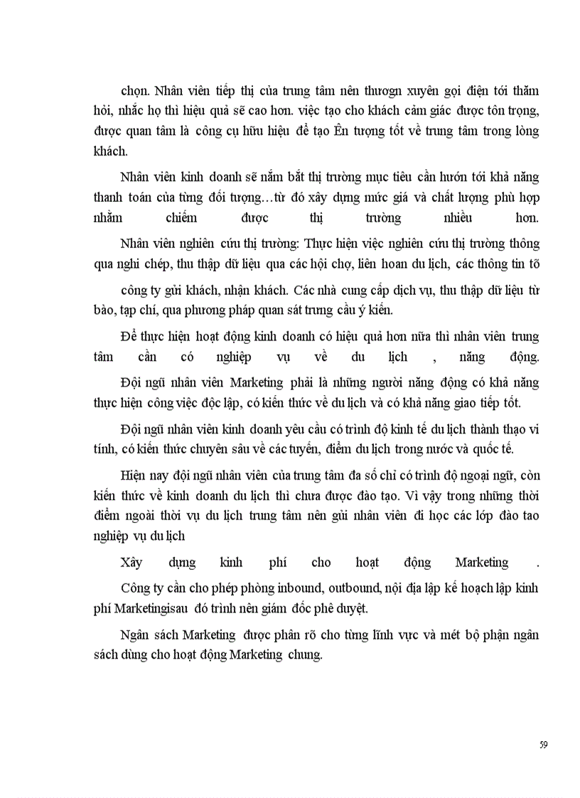 image for page Vận dụng các chính sách Marketing-mix tại Trung tâm Du lịch Hà Nội