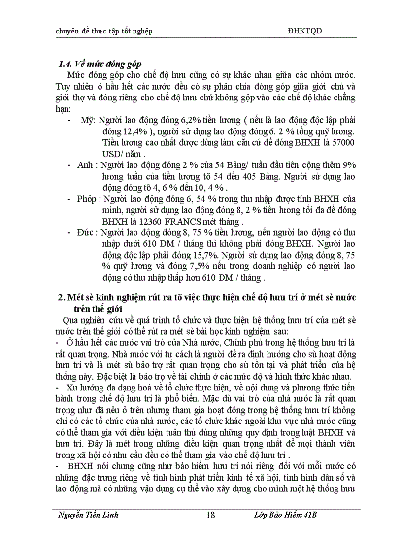 image for page Thực trạng và một số giải pháp nhằm hoàn thiện chế độ Bảo hiểm hưu trí trong hệ thống BHXH ở nước ta hiện nay