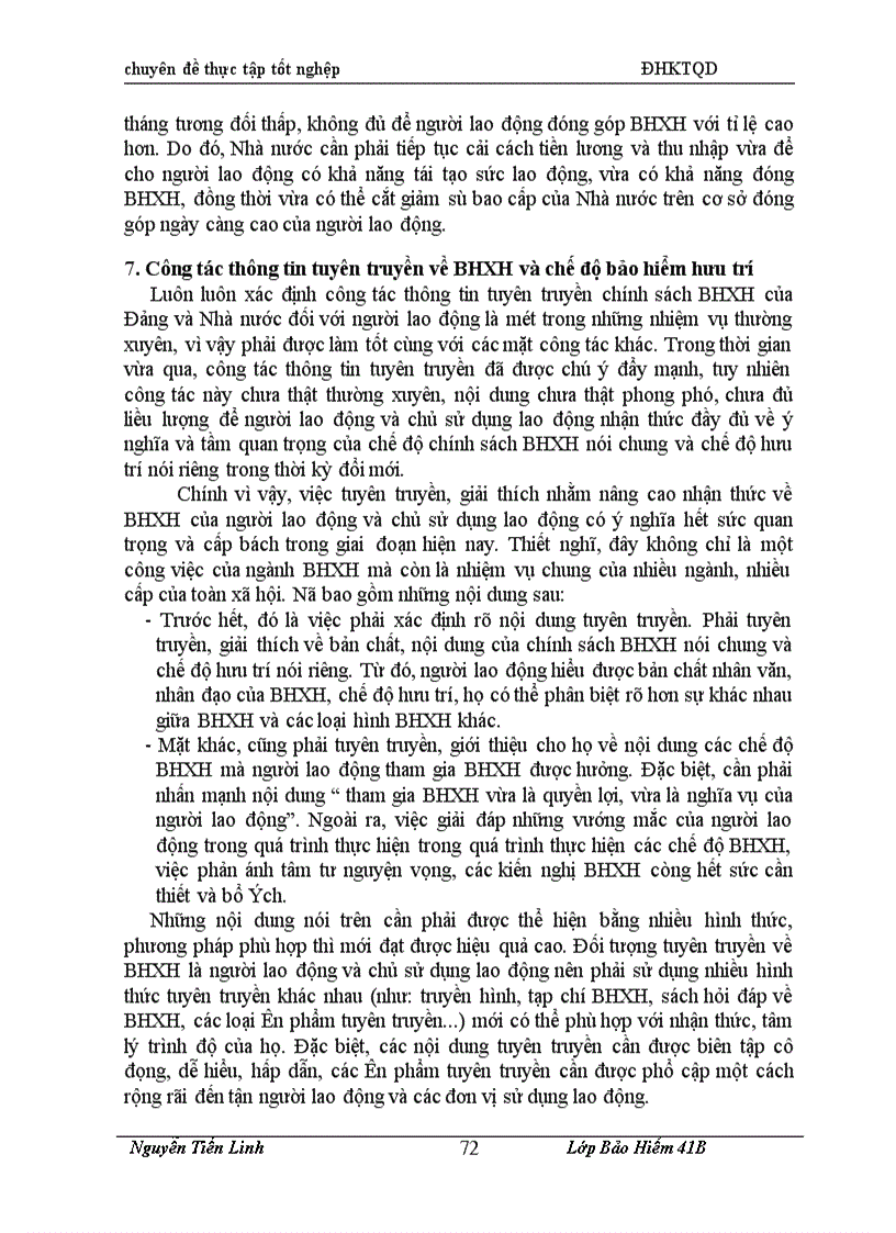 image for page Thực trạng và một số giải pháp nhằm hoàn thiện chế độ Bảo hiểm hưu trí trong hệ thống BHXH ở nước ta hiện nay