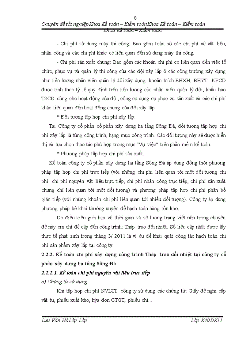 image for page Đề xuất và kiến nghị nhằm hoàn thiện kế toán chi phí xây dựng công trình tháp trao đổi nhiệt tại công ty cổ phần xây dựng hạ tầng sông đà