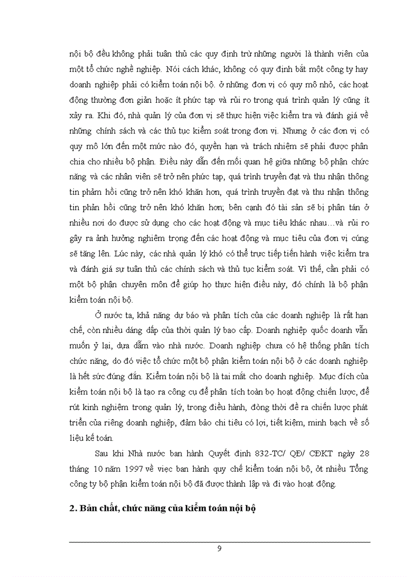 image for page Kiểm toán nội bộ - Công cụ hữu hiệu của hoạt động kiểm soát