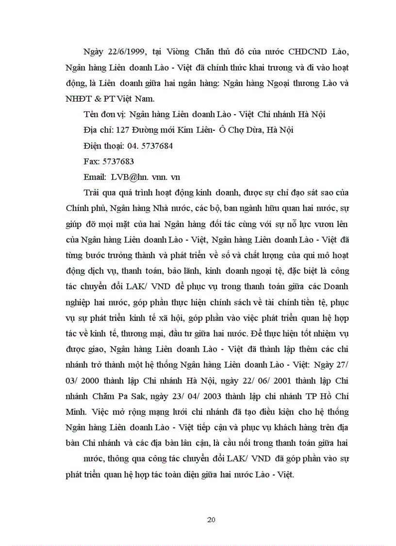 image for page Giải pháp hoàn thiện bộ máy quản lý tại ngân hàng Lào Việt chi nhánh Hà Nội làm chuyên đề tốt nghiệp