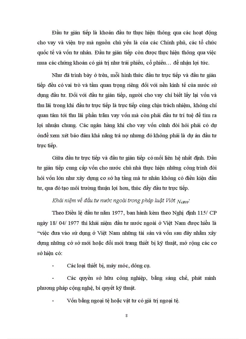 image for page Đầu tư trực tiếp nước ngoài tại Việt Nam-Vài nét về thực trạng và giải pháp