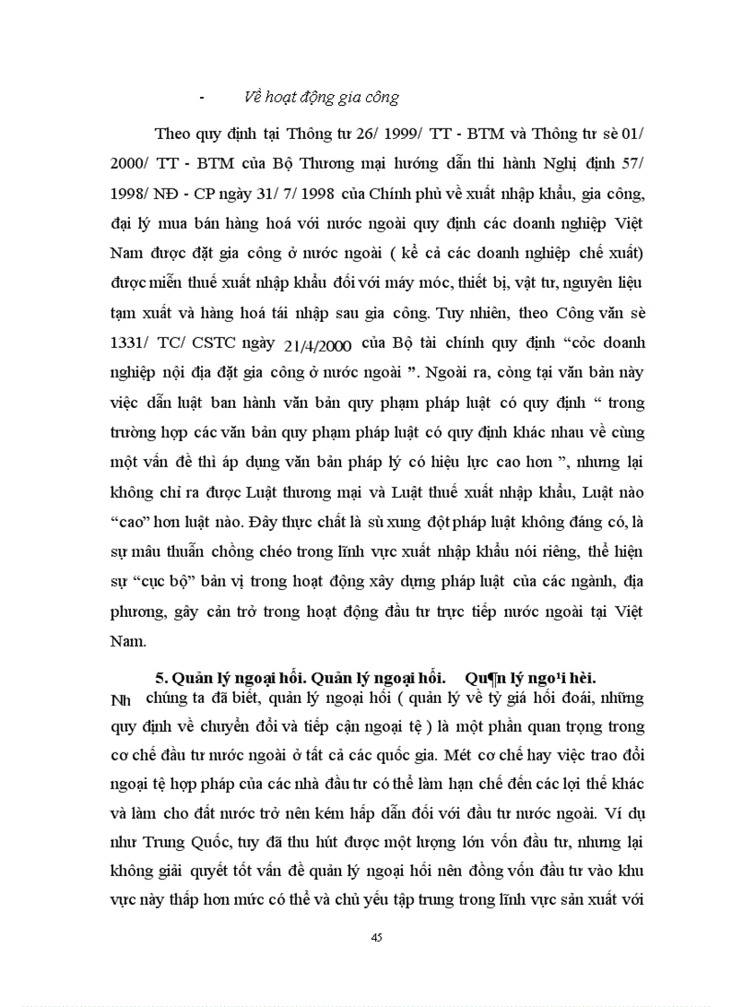 image for page Đầu tư trực tiếp nước ngoài tại Việt Nam-Vài nét về thực trạng và giải pháp