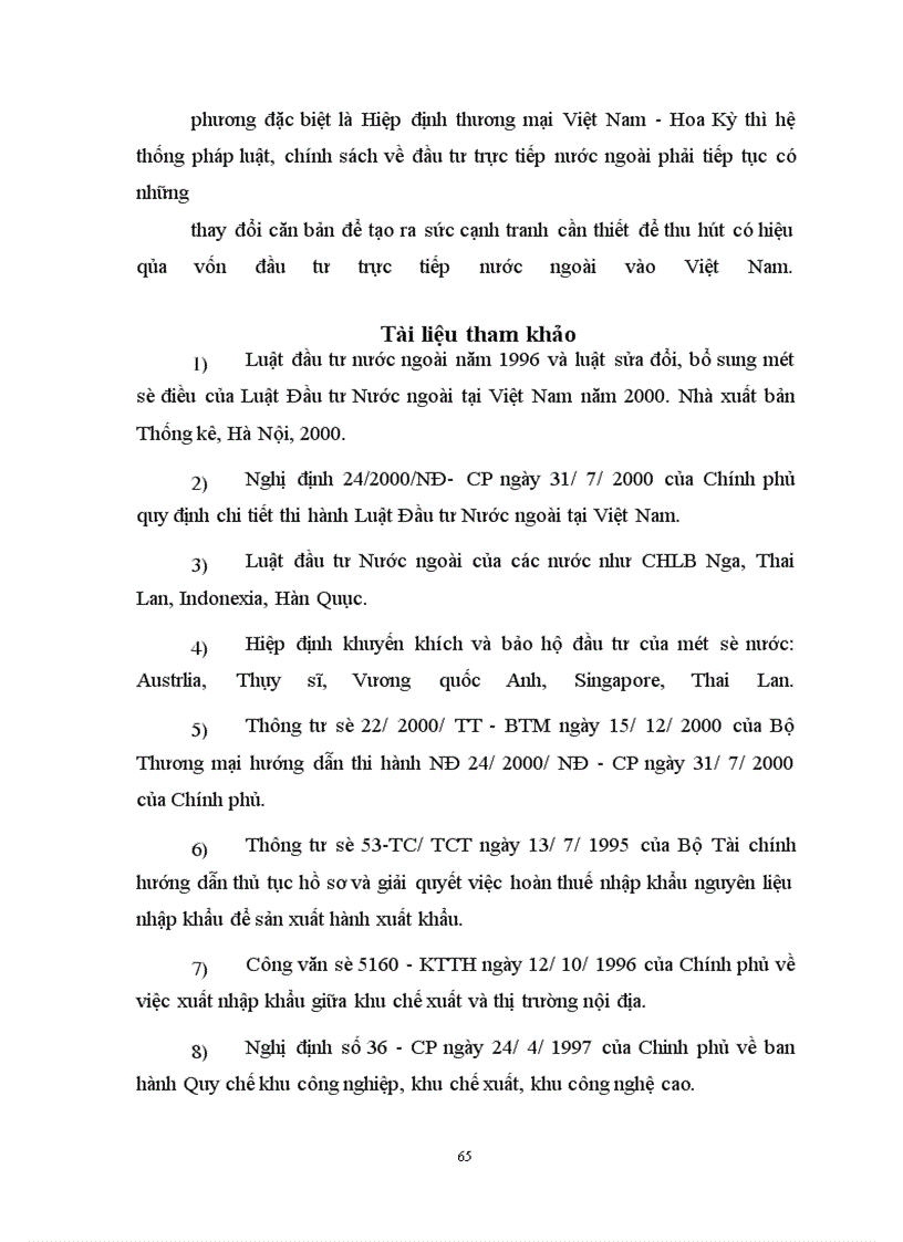 image for page Đầu tư trực tiếp nước ngoài tại Việt Nam-Vài nét về thực trạng và giải pháp