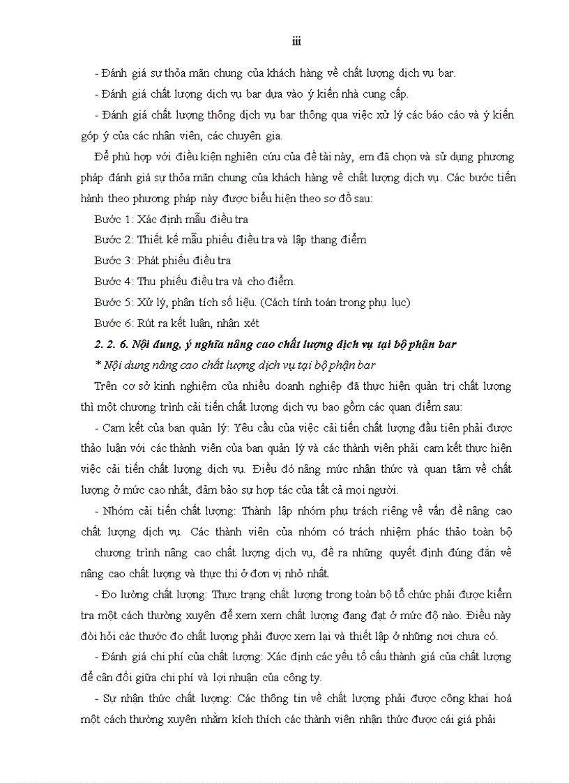 image for page Giải pháp nâng cao chất lượng dịch vụ tại Bar Le Club thuộc khách sạn Sofitel Metropole Hà Nội