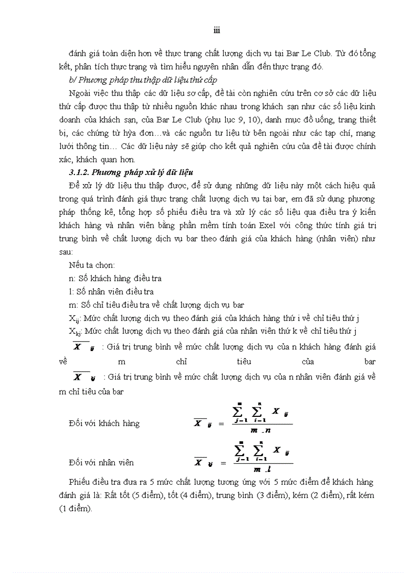 image for page Giải pháp nâng cao chất lượng dịch vụ tại Bar Le Club thuộc khách sạn Sofitel Metropole Hà Nội