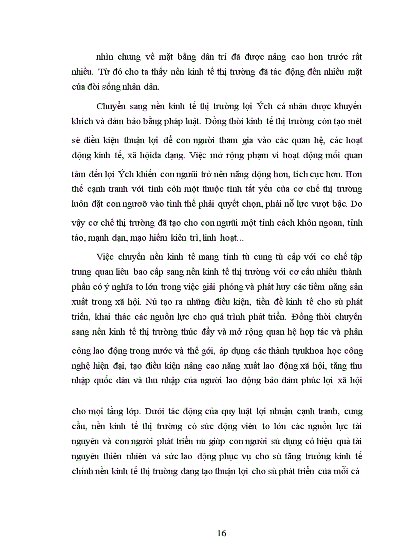 image for page Vấn đề nhân cách con người trong nền kinh tế thị trương hiện nay