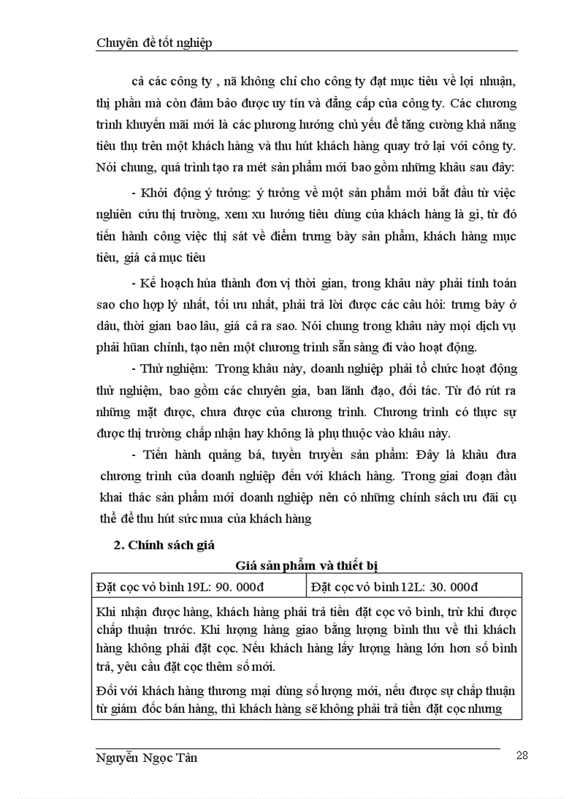 image for page Hoàn thiện giải pháp marketing hỗn hợp nhằm phát triển thị trường nước khoáng của công ty TNHH Sana